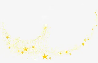 黄色的炫光免抠