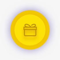 礼盒标签按键免抠