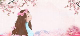 简约创意女神节背景高清