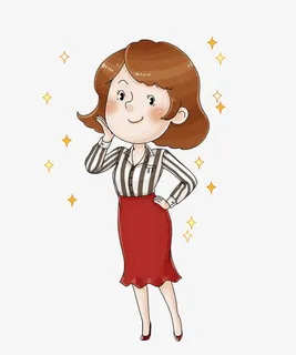 漂亮的女人png图免抠