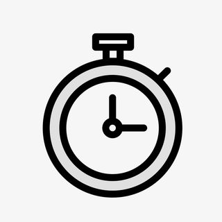 扁平化秒表PNG免抠