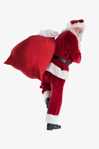 圣诞老人看着你免抠