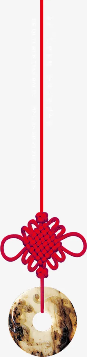 中国结吊饰免抠