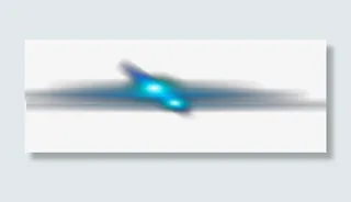 蓝色科技光线素材免抠