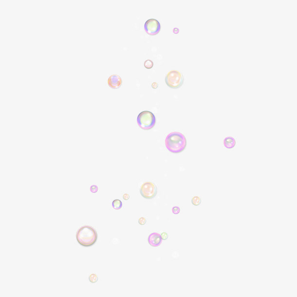 彩色水晶球免抠