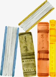 世界知识产权日多彩书本免抠