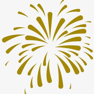 卡通喜庆鞭炮烟花广告设计免抠