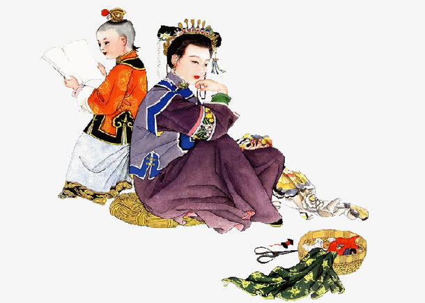 母子免抠