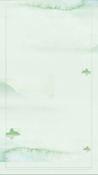 中国风水墨画促销宣传边框H5背景素材高清复古中国风背景