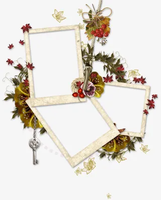 圣诞节装饰边框！免抠