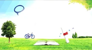 手绘毕业季海报背景图高清