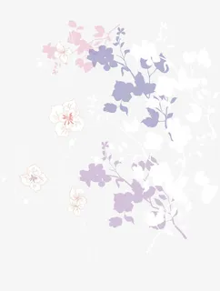 潮流花朵多色免抠