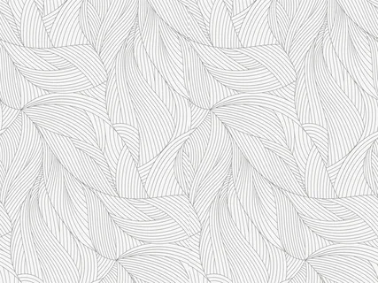 中国风荷花线条免抠装饰中国风元素