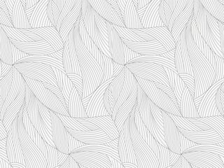 中国风荷花线条免抠装饰中国风元素