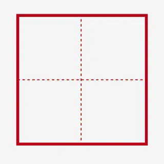 汉字田字格公众号排版装饰元素免抠