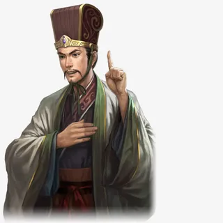 手绘古风官员免抠