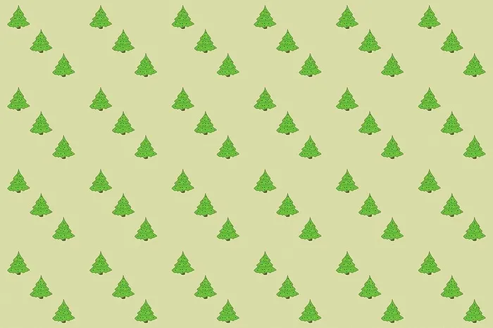 绿色松树简约背景高清