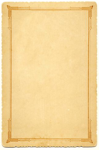 浅橙色文艺简约边框背景高清