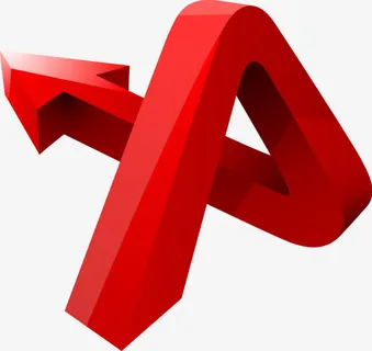 几何创意立体箭头免抠