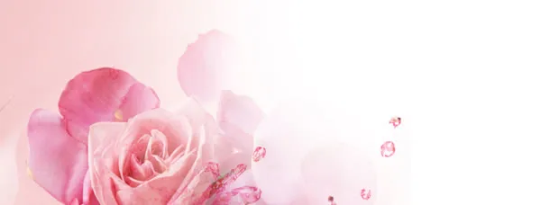 温馨花朵海报免抠