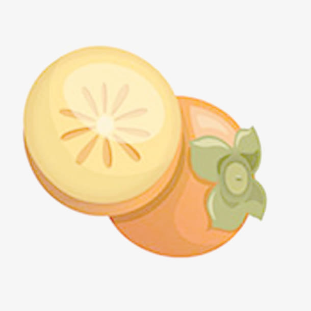 卡通柿子免抠