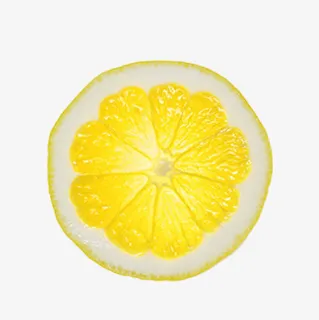 一块切开的橙子免抠