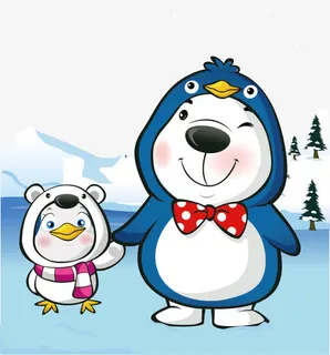 雪地大雪矢量北极雪免抠