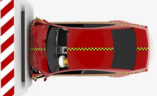 汽车碰撞测试免抠