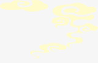 卡通中国风飘烟免抠