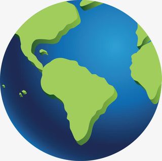 地球png矢量素材免抠