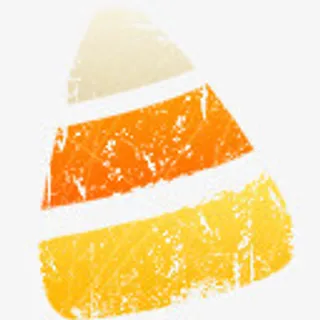 糖果玉米岩石的万圣节免抠