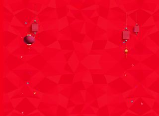 中国风大红色固定背景