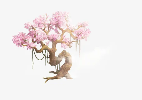 美丽的桃花PNG免抠