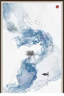 国风国潮水墨背景高清