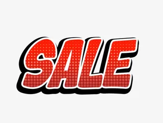 促销标签标贴免抠