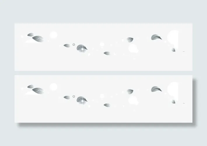 漂浮树叶免抠
