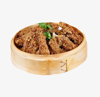 产品实物家常粉蒸排骨一屉免抠