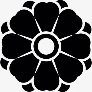 八瓣花图标免抠