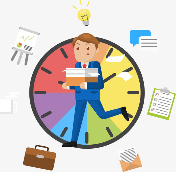 工作时间计划表免抠