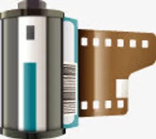 手绘精致胶卷图标免抠