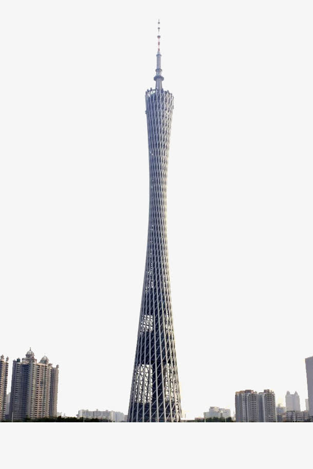 小蛮腰景点免抠