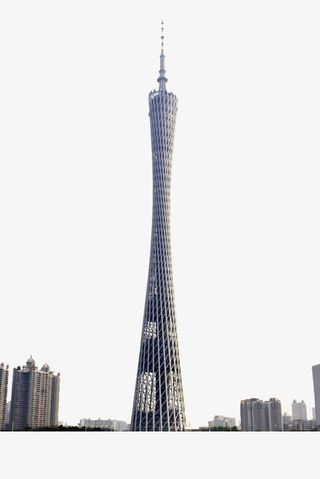 小蛮腰景点免抠