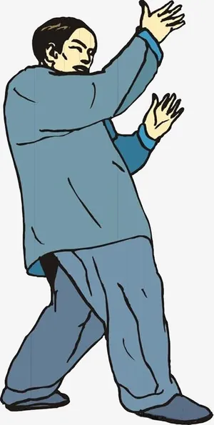 练习武术的人免抠 练习武术的人免抠