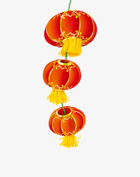 大红灯笼免抠