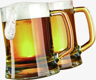 夏日海报饮品啤酒免抠