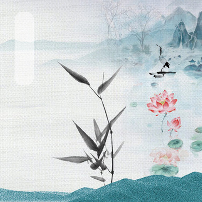 传统水墨底纹背景高清