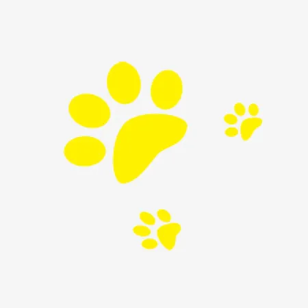 爪印  小狗脚印  小猫脚印免抠