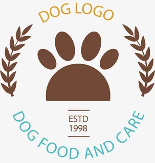 矢量图棕色的小狗爪印免抠