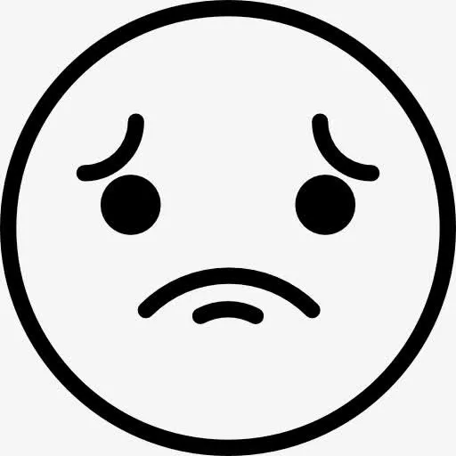 悲伤的图标免抠