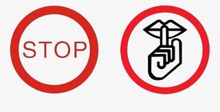 保持安静图标PNG免抠